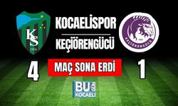 Kocaelispor-Ankara Keçiörengücü Maçı Canlı Anlatım