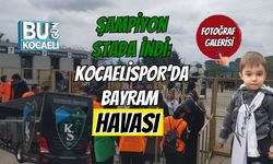 Şampiyon Stada İndi: Kocaelispor’da Bayram Havası!