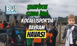 Şampiyon Stada İndi: Kocaelispor’da Bayram Havası!