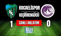 Kocaelispor-Ankara Keçiörengücü Maçı Canlı Anlatım