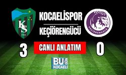 Kocaelispor-Ankara Keçiörengücü Maçı Canlı Anlatım