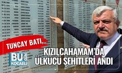 Tuncay Batı, Kızılcahamam’da Ülkücü Şehitleri Andı