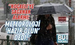 "Kocaeli'ye Sağanak Alarmı: Meteoroloji 'Hazır Olun' Dedi!"