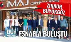 Zinnur Büyükgöz Esnafla Buluştu