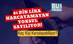 81 Bin Lira Harcayamayan Yoksul Sayılıyor! Kaç Kişi Karşılayabiliyor?