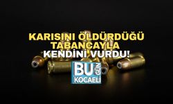 Karısını Öldürdüğü Tabancayla Kendini Vurdu!
