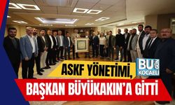 ASKF Yönetimi, Başkan Büyükakın’a Gitti