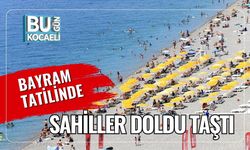Bayram Tatilinde Sahiller Doldu Taştı