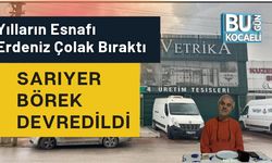 Yılların esnafı Erdeniz Çolak bıraktı