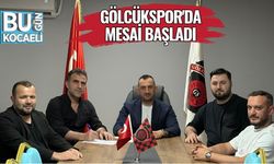 Gölcükspor'da mesai başladı