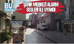 Şehir Merkezi Alarm Sesleri İle Uyandı