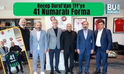 Recep Durul'dan TFF'ye 41 Numaralı Forma