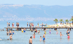 Kocaeli'nin Mavi Bayraklı Plajlarında Bayram Tatili Yoğunluğu