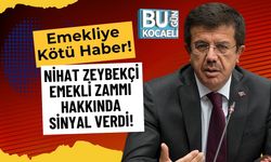Emekliye Kötü Haber! Nihat Zeybekçi Emekli Zammı Hakkında Sinyal Verdi!