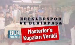 Erenlerspor ve Bekirpaşa Masterler’e Kupaları Verildi