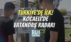 Türkiye’de İlk! Kocaeli'de Vatandaş Radarı