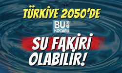 Türkiye 2050’de Su Fakiri Olabilir!