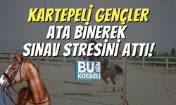 Kartepeli Gençler Ata Binerek Sınav Stresini Attı!