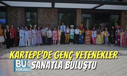 Kartepe’de Genç Yetenekler Sanatla Buluştu
