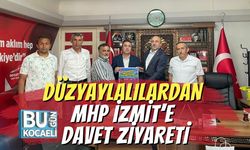 Düzyaylalılardan MHP İzmit’e Davet Ziyareti