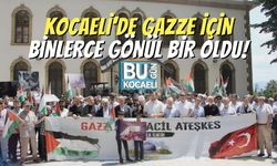 Kocaeli’de Gazze İçin Binlerce Gönül Bir Oldu!