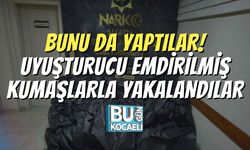 Bunu Da Yaptılar! Uyuşturucu Emdirilmiş Kumaşlarla Yakalandılar