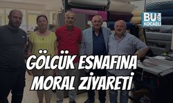 Gölcük Esnafına Moral Ziyareti