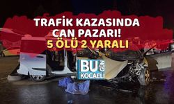 Trafik Kazasında Can Pazarı! 5 Ölü 2 Yaralı