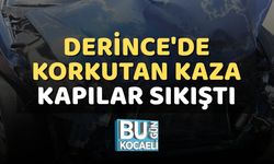 Derince'de Korkutan Kaza: Kapılar Sıkıştı