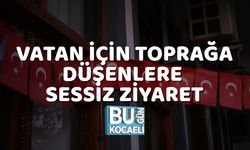 Vatan İçin Toprağa Düşenlere Sessiz Ziyaret