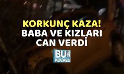 Korkunç Kaza: Baba ve Kızları Can Verdi