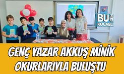 Genç Yazar Akkuş Minik Okurlarıyla Buluştu