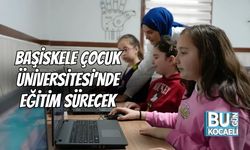 Başiskele Çocuk Üniversitesi’nde Eğitim Sürecek