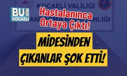 Hastalanınca Ortaya Çıktı! Midesinden Çıkanlar Şok Etti!