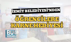 İzmit Belediyesi’nden Öğrencilere Karne Hediyesi
