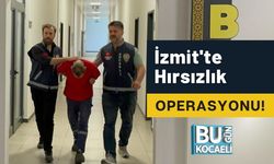 İzmit'te Hırsızlık Operasyonu!