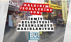 Kaldırım İşgallerine Son: İzmit Belediyesi Düzenlemeye Hazırlanıyor