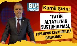 Kamil Şirin: “Fatih Altaylı’nın Susturulması, Toplumun Susturulma Çabasıdır”