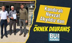 Kandıralı Nevzat Akyıldız’dan Örnek Davranış