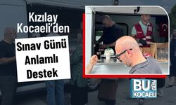 Kızılay Kocaeli’den Sınav Günü Anlamlı Destek