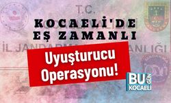 Kocaeli'de Eş Zamanlı Uyuşturucu Operasyonu!