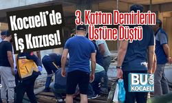Kocaeli’de İş Kazası! 3. Kattan Demirlerin Üstüne Düştü