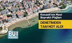Kocaeli'nin Mavi Bayraklı Plajları Denetimden Tam Not Aldı