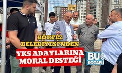 Körfez Belediyesi’nden YKS Adaylarına Moral Desteği