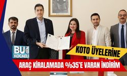 KOTO Üyelerine Araç Kiralamada %35’e Varan İndirim