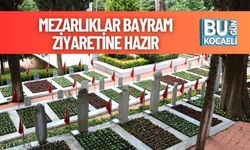 Mezarlıklar Bayram Ziyaretine Hazır