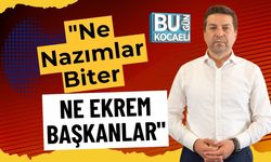 "Ne Nazımlar Biter Ne Ekrem Başkanlar"
