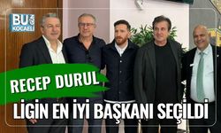 Recep Durul Ligin En İyi Başkanı Seçildi
