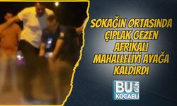 Sokağın Ortasında Çıplak Gezen Afrikalı Mahalleliyi Ayağa Kaldırdı