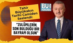 Tahir Büyükakın Tarihi Camiden Seslendi: "Zulümlerin Son Bulduğu Bir Bayram Olsun"
